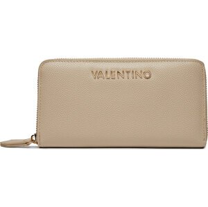 Velká dámská peněženka Valentino Divina VPS1R4155G Béžová