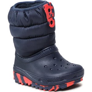 Sněhule Crocs Classic Neo Puff Boot K 207275 Navy
