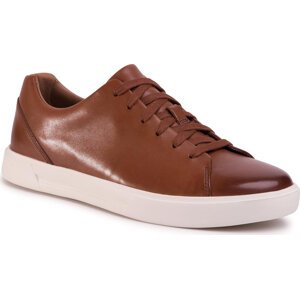 Sneakersy Clarks Un Costa Lace 261486907 British Tan Leather