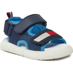 Sandály Tommy Hilfiger Velcro Sandal Blue T1B2-33420-1591 S Blue 800