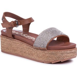 Espadrilky Gioseppo Hurley 58713 Tan