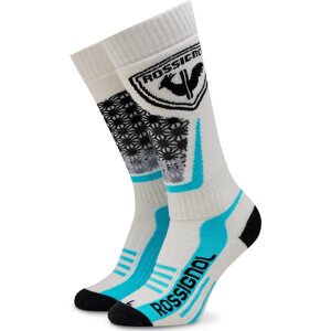 Lyžařské ponožky Rossignol Wool & Silk RLKWX11 White 100