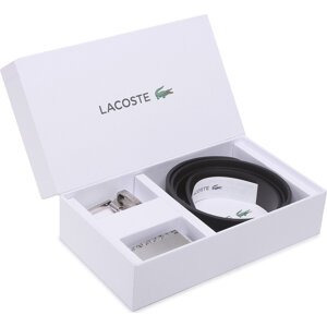 Pánský pásek Lacoste RC4060 Black 371