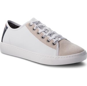 Sneakersy Tommy Jeans Color Mix Light Sneaker EM0EM00124 White 100