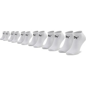 Sada 6 párů dámských nízkých ponožek Puma 907984 02 White
