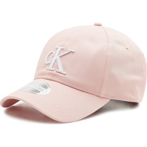 Kšiltovka Calvin Klein Jeans Logo Embroidery K60K609808 Pink Blush TFG