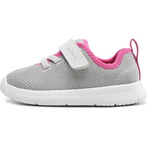 Sneakersy Clarks Ath Weave T. 261661036 Light Grey