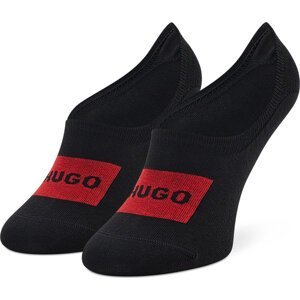 Sada 2 párů dámských ponožek Hugo 50469282 Black 001
