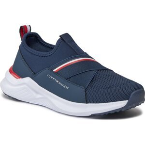 Sneakersy Tommy Hilfiger Low Cut Sneaker T3X9-33397-1219 S Blue 800