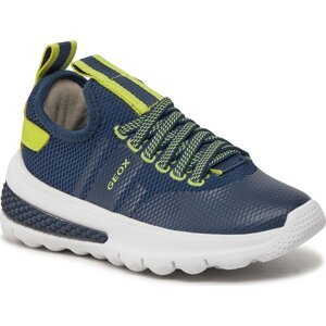 Sneakersy Geox J Activart Boy J45LTB 0159J CF43S S Navy/Lime Green