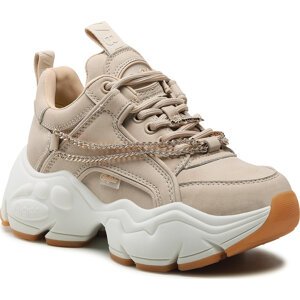 Sneakersy Buffalo Binary Chain 1630541 Beige/Gold Chain