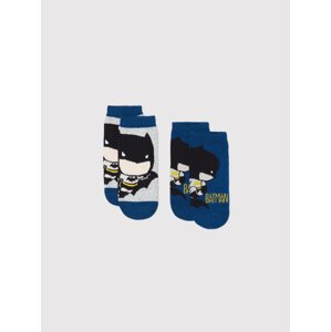 Sada 2 párů dětských vysokých ponožek OVS 1474104 Grey Melange 349