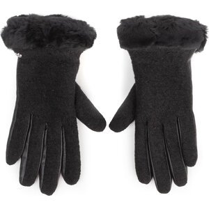 Dámské rukavice Ugg W Fabric Lthr Shorty Glove 18813 Black