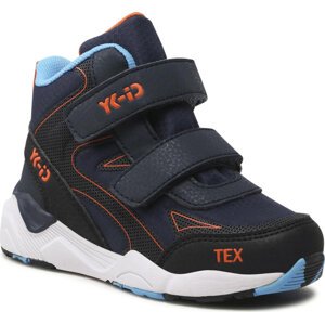 Kotníková obuv YK-ID by Lurchi 33-26632-39 M Navy Jeans/Neon Orange