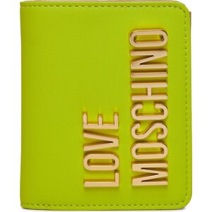 Malá dámská peněženka LOVE MOSCHINO JC5612PP1IKD0404 Zelená