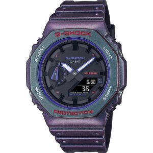 Hodinky G-Shock Casio Aim High GA-2100AH-6AER Purple