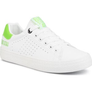 Sneakersy Big Star Shoes FF274481 White/Green