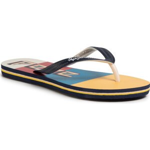 Žabky Pepe Jeans Rake Rainbow PLS70072 Sailor 580