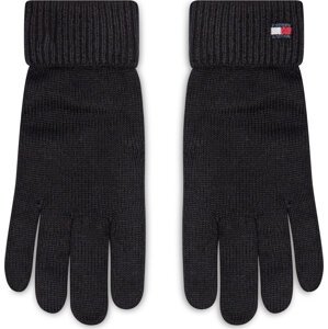 Dámské rukavice Tommy Hilfiger Essential Knit Gloves AW0AW10732 BDS