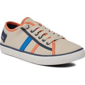 Sneakersy Geox J Gisli Boy J455CA 00010 C0053 D Beige/Orange