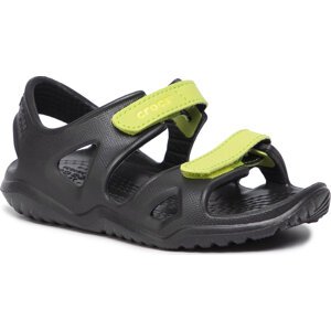 Sandály Crocs 204988-09W Black/Green