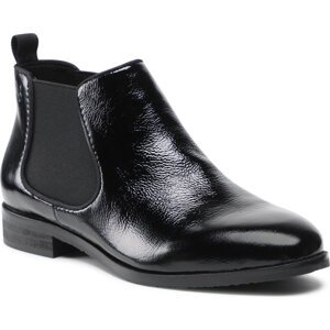 Kotníková obuv s elastickým prvkem Caprice 9-25303-27 Black Naplak 017