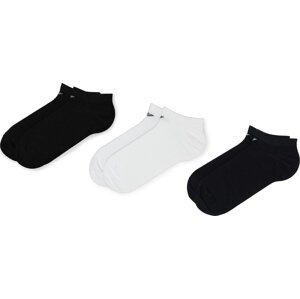 Sada 3 párů dámských nízkých ponožek Emporio Armani 300008 CC134 00997 Multicolor