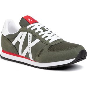Sneakersy Armani Exchange XUX017 XV028 K494 Green/Red