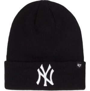 Čepice 47 Brand New York Yankees Raised Cuff Knit B-RKN17ACE-BKA Black