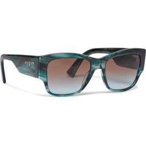 Sluneční brýle Vogue 0VO5462S Green Havana 3088E8