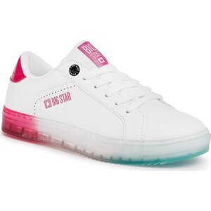 Sneakersy Big Star Shoes FF274921 White/Pink/Blue