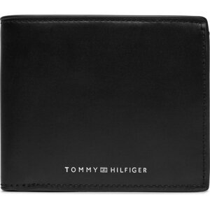 Velká pánská peněženka Tommy Hilfiger Th Spw Leather Cc And Coin AM0AM11871 Black BDS