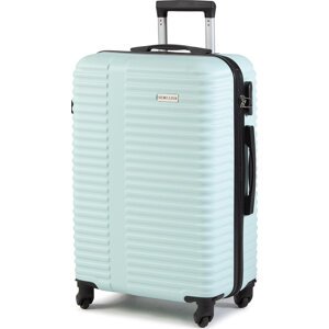 Střední Tvrdý kufr Semi Line T5501-4 Modrá