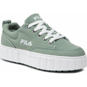 Sneakersy Fila Sandblast C Wmn FFW0062.60002 Iceberg Green
