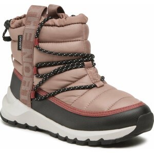 Sněhule The North Face Thermoball Lace Up Wp NF0A5LWD7T41-050 Hnědá