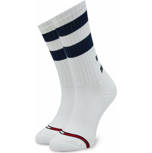 Klasické ponožky Unisex Tommy Hilfiger 701225510 White/Navy 001
