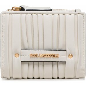 Malá dámská peněženka KARL LAGERFELD 231W3221 Off White