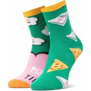 Klasické ponožky Unisex Dots Socks DTS-SX-445-Z Zelená