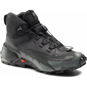 Trekingová obuv Salomon Cross Hike Mid Gtx GORE TEX L41731200 Černá