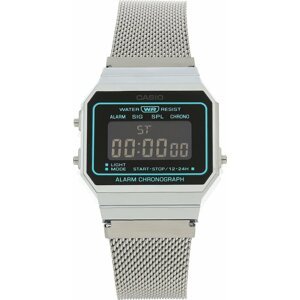 Hodinky Casio A700WEMS-1BEF Silver/Silver