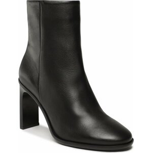 Polokozačky Calvin Klein Curved Stil Ankle Boot 90Hh HW0HW01601 Ck Black BEH