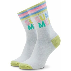 Vysoké dětské ponožky Billieblush U10512 White 10P
