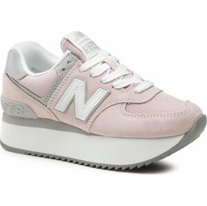 Sneakersy New Balance WL574ZSE Růžová