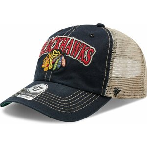 Kšiltovka 47 Brand Chicago Blackhawks H-TSCLA04LAP-VB Vintage Black H-TSCLA04LAP-VB