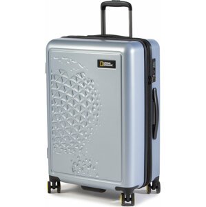 Střední Tvrdý kufr National Geographic Luggage N162HA.60.23 Silver 23