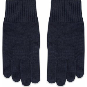 Pánské rukavice Tommy Hilfiger Essential Flag Knitted Gloves AM0AM11048 Space Blue DW6