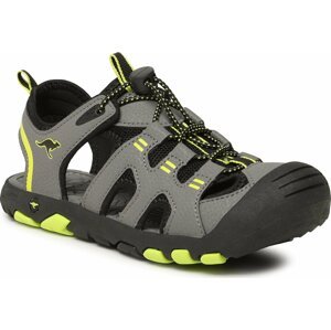 Sandály KangaRoos K-Trek Jam 10046 000 2221 Steel Grey/Limetta