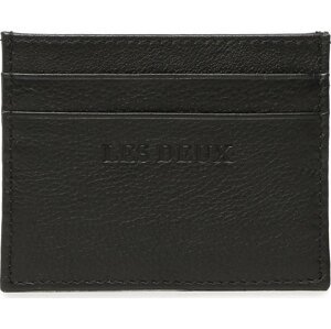 Pouzdro na kreditní karty Les Deux Leather Cardholder LDM940067 Black 100100