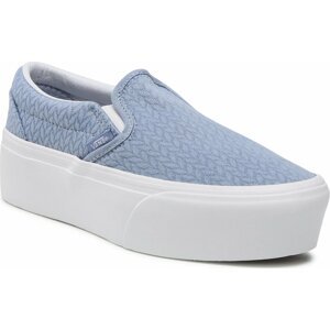 Tenisky Vans Classic Slip-O VN0A7Q5RBD21 Xl Knit Ashley Blue