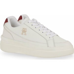 Sneakersy Tommy Hilfiger Th Elevated Court Sneaker FW0FW07568 Ancient White YBH